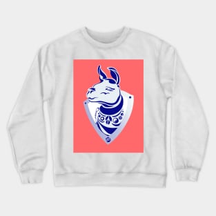 Llama Cantaloupe by #Bizzartino Crewneck Sweatshirt